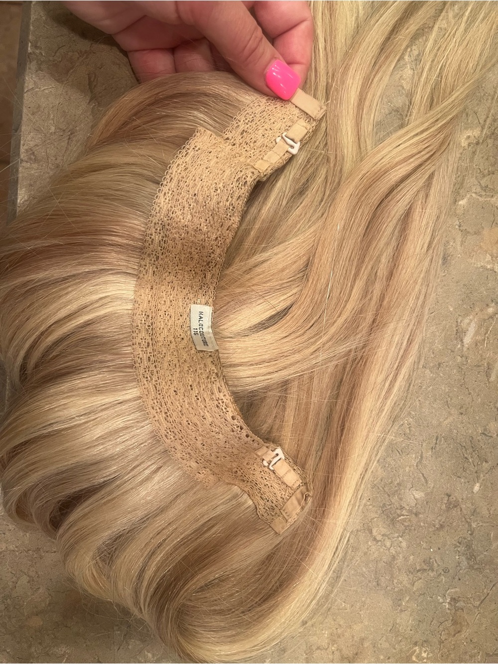 HALO Couture Hair Extentions -Blonde Remy Human Hair - Color # 116 ... 20 inches